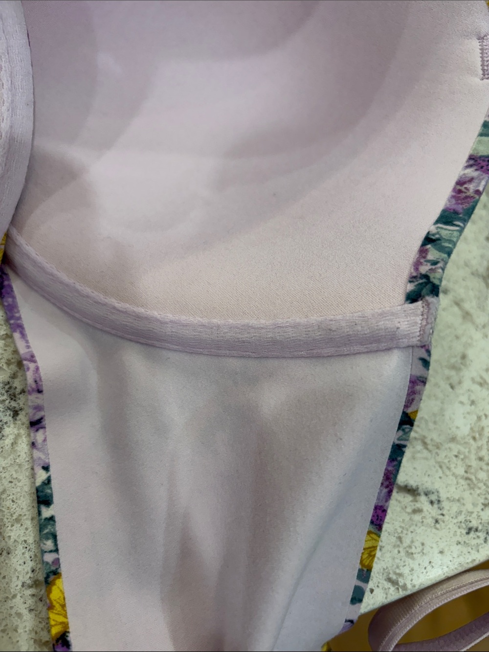 Victoria Secret purple floral underwire bra - Picture 4 of 8